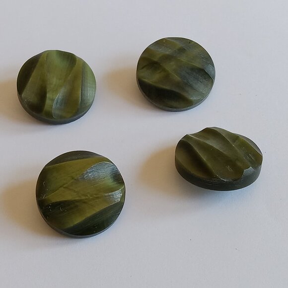 4 Vintage 1" Sewing Buttons - Picture 3 of 9